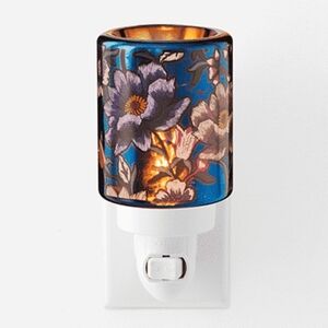 Scentsy Mini Warmer In Midnight Floral